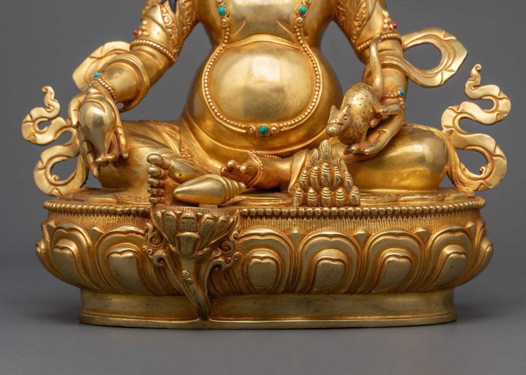 Handmade Dzambhala Statue for Wealth and Fortune