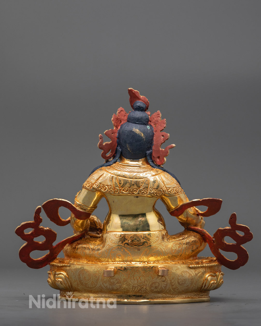 Himalayan Statue of Dzambhala | Tibetan Wealth Deity