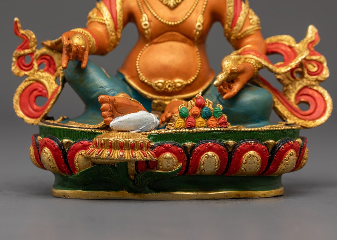 Dzambala Tibetan Wealth God Statue