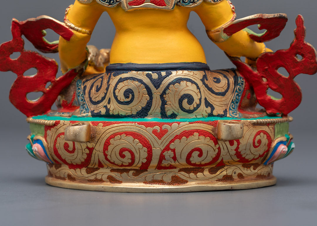 Handcrafted Dzambhala Statue | Deity Of Wealth