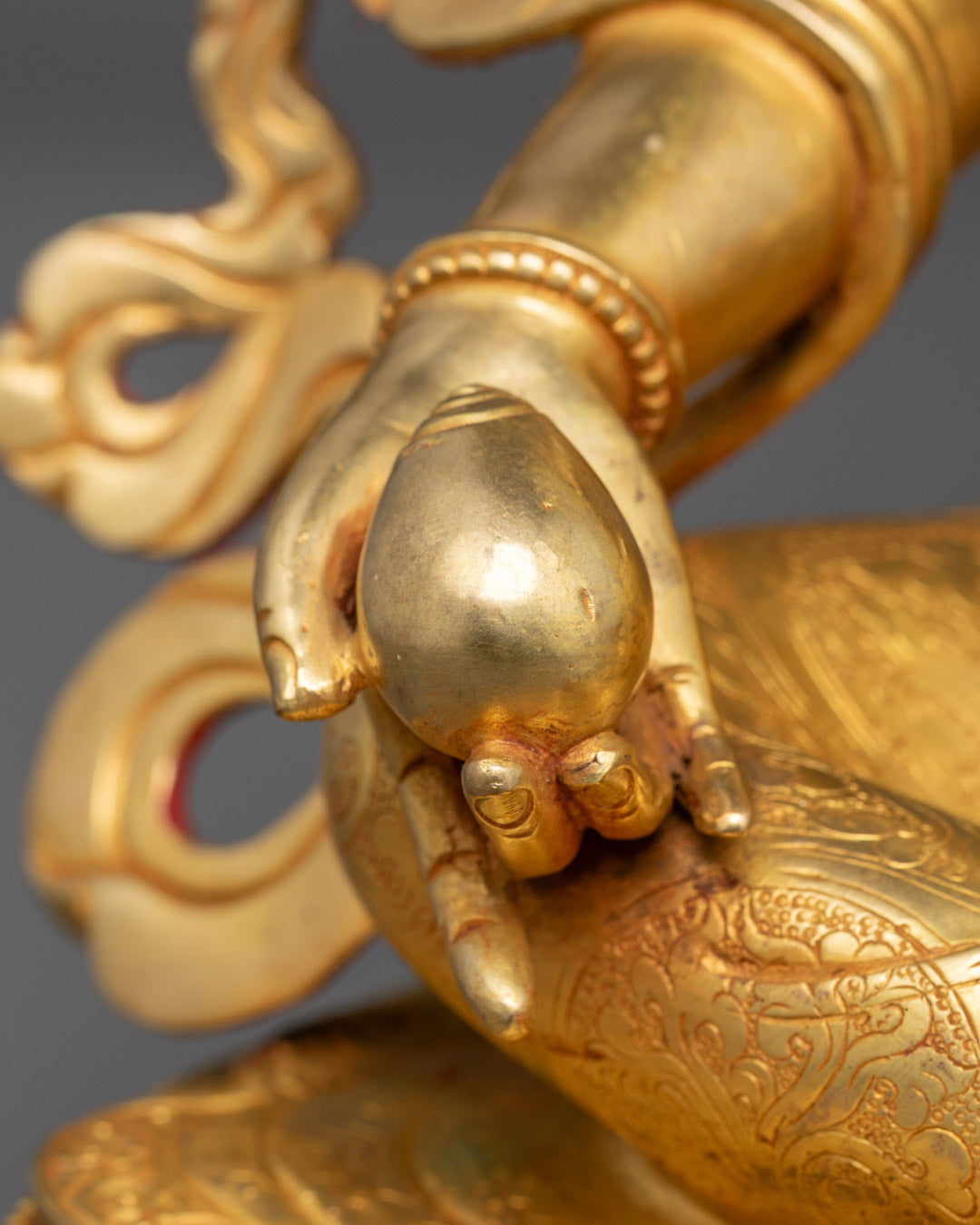 Handcrafted Dzambhala Sculpture | Bestower of Prosperity and Abundance