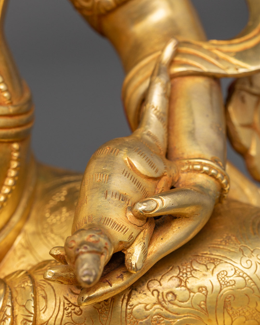 Handcrafted Dzambhala Sculpture | Bestower of Prosperity and Abundance