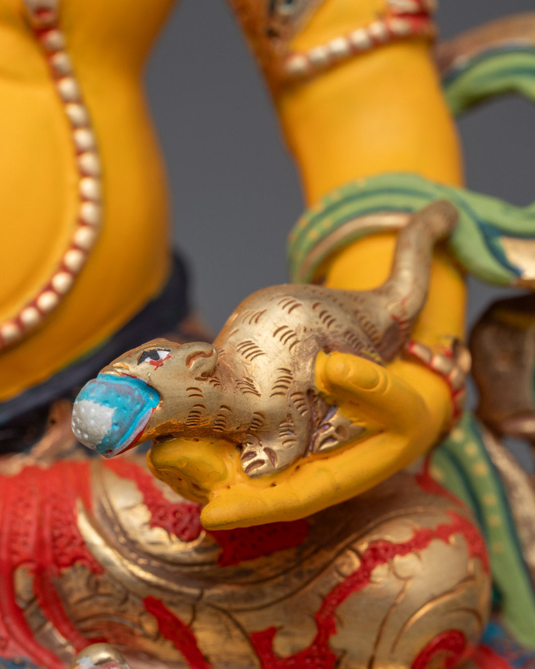 Handcrafted Dzambhala Statue | Deity Of Wealth