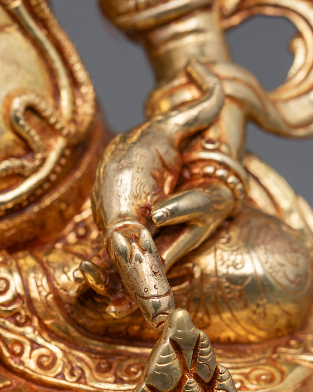 Nepalese Dzambhala Statue | God of Wealth in Buddhism