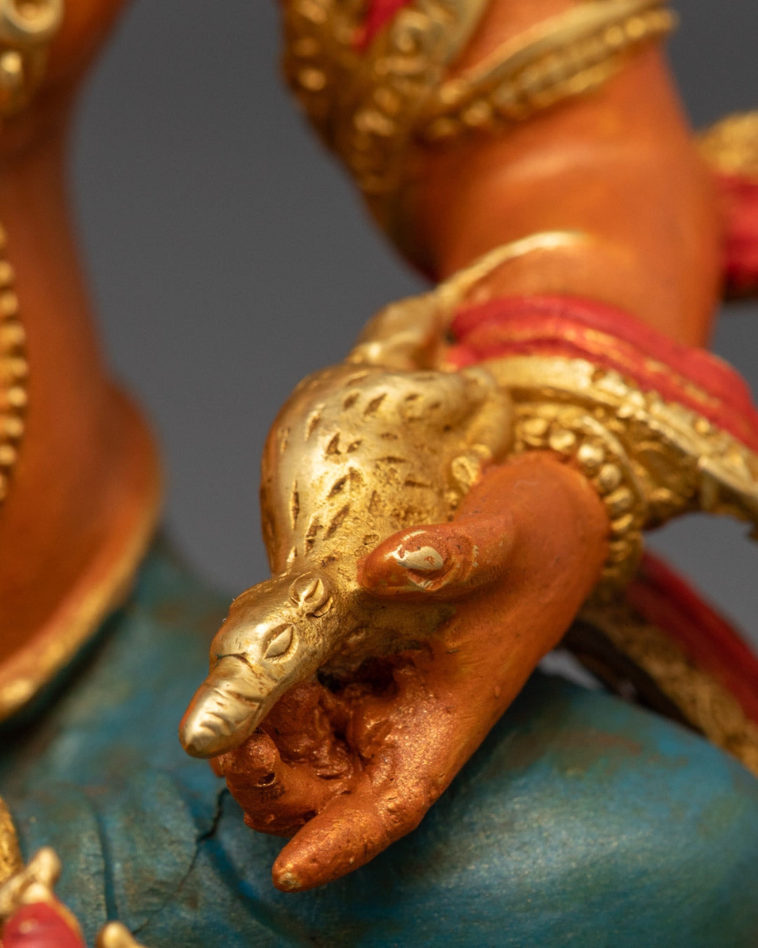 Dzambala Tibetan Wealth God Statue