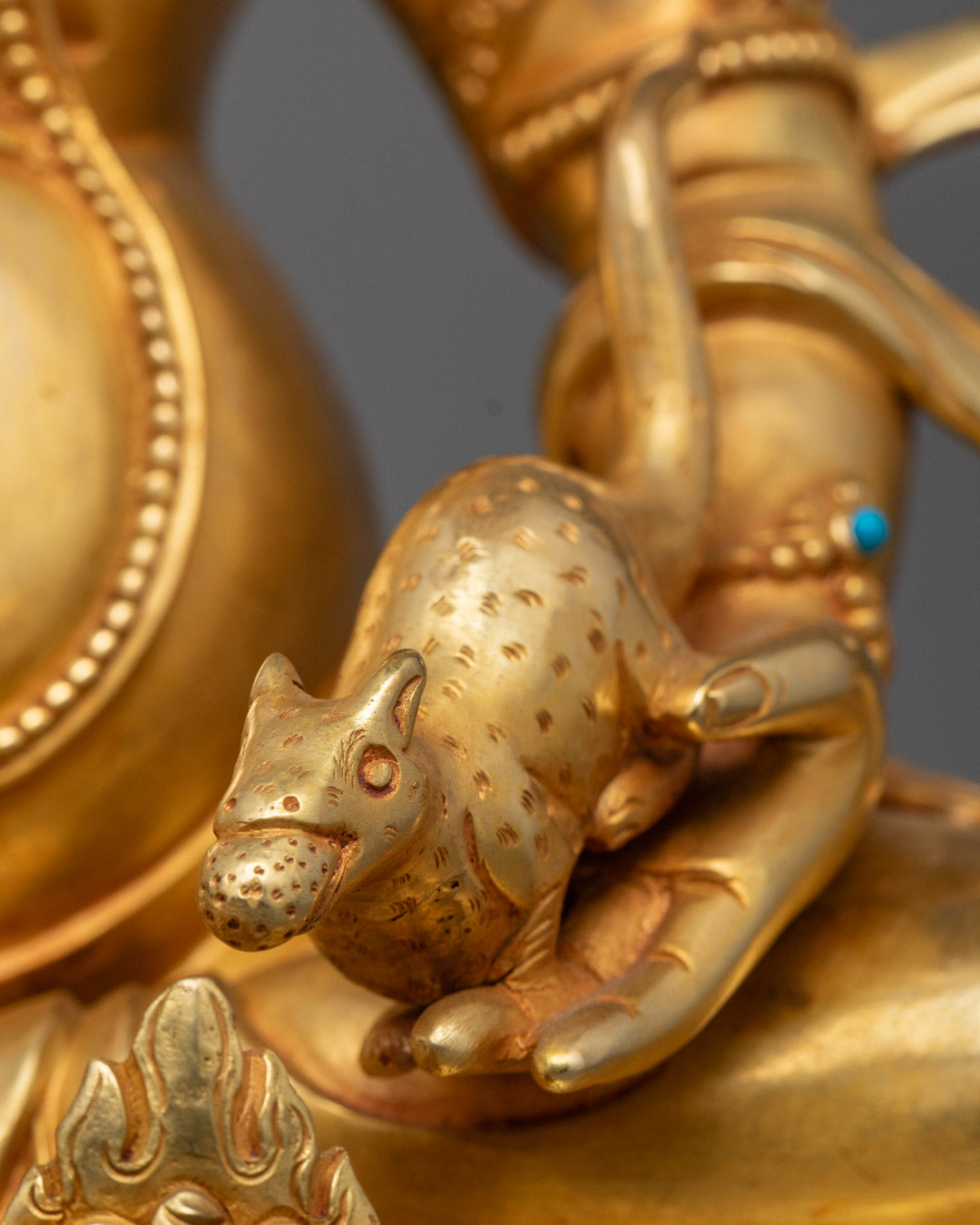 Handmade Dzambhala Statue for Wealth and Fortune