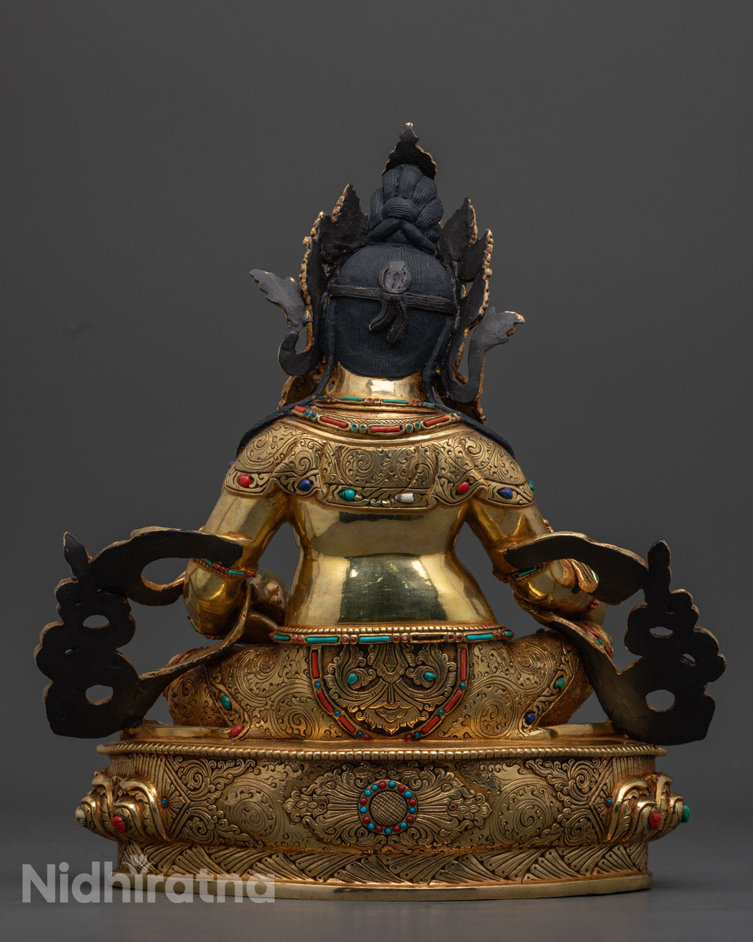 Dzambhala | Yellow Jambhala Wealth Statue