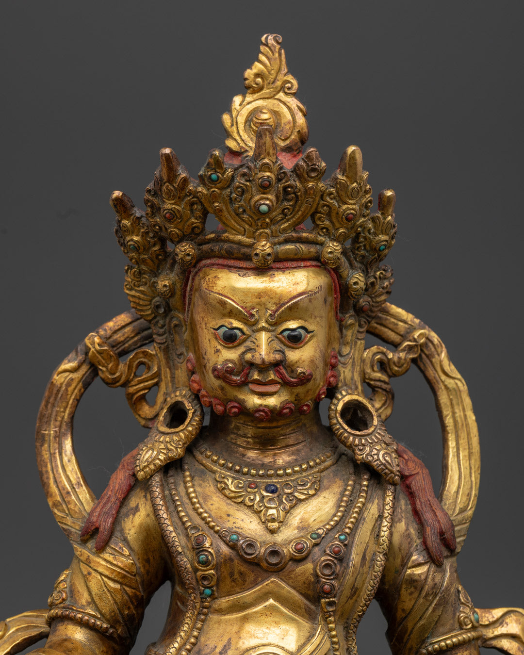Dzambhala Buddhist Statue | Handcrafted Prosperity Deity