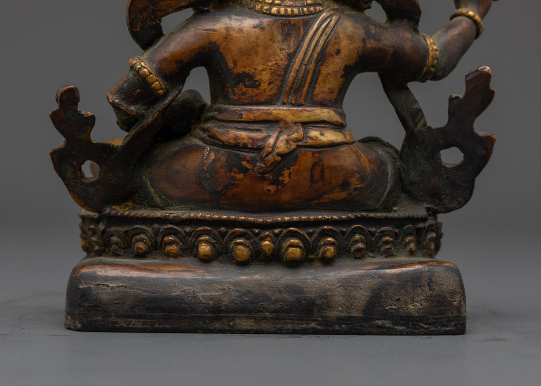 Tibetan Dzambhala Statue | Sacred Buddhist Idol for Money