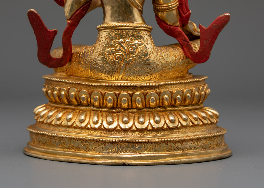 Green Tara Tibetan Statue | Powerful Goddess of Healing