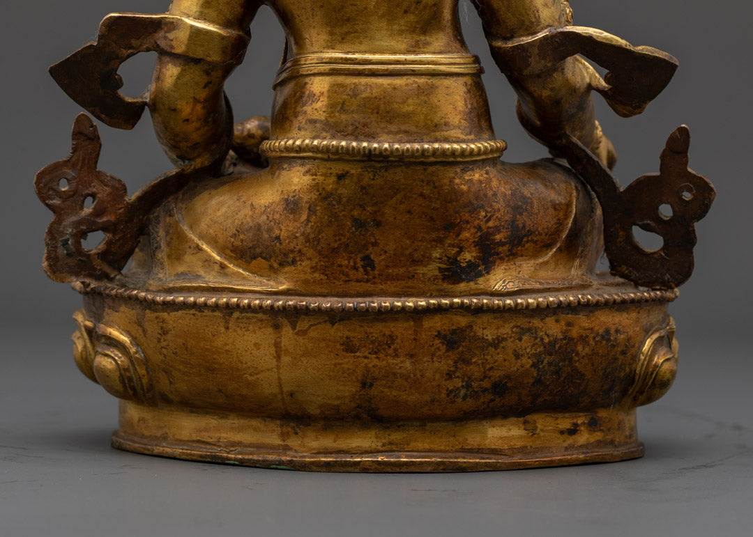 Dzambhala Buddhist Statue | Handcrafted Prosperity Deity
