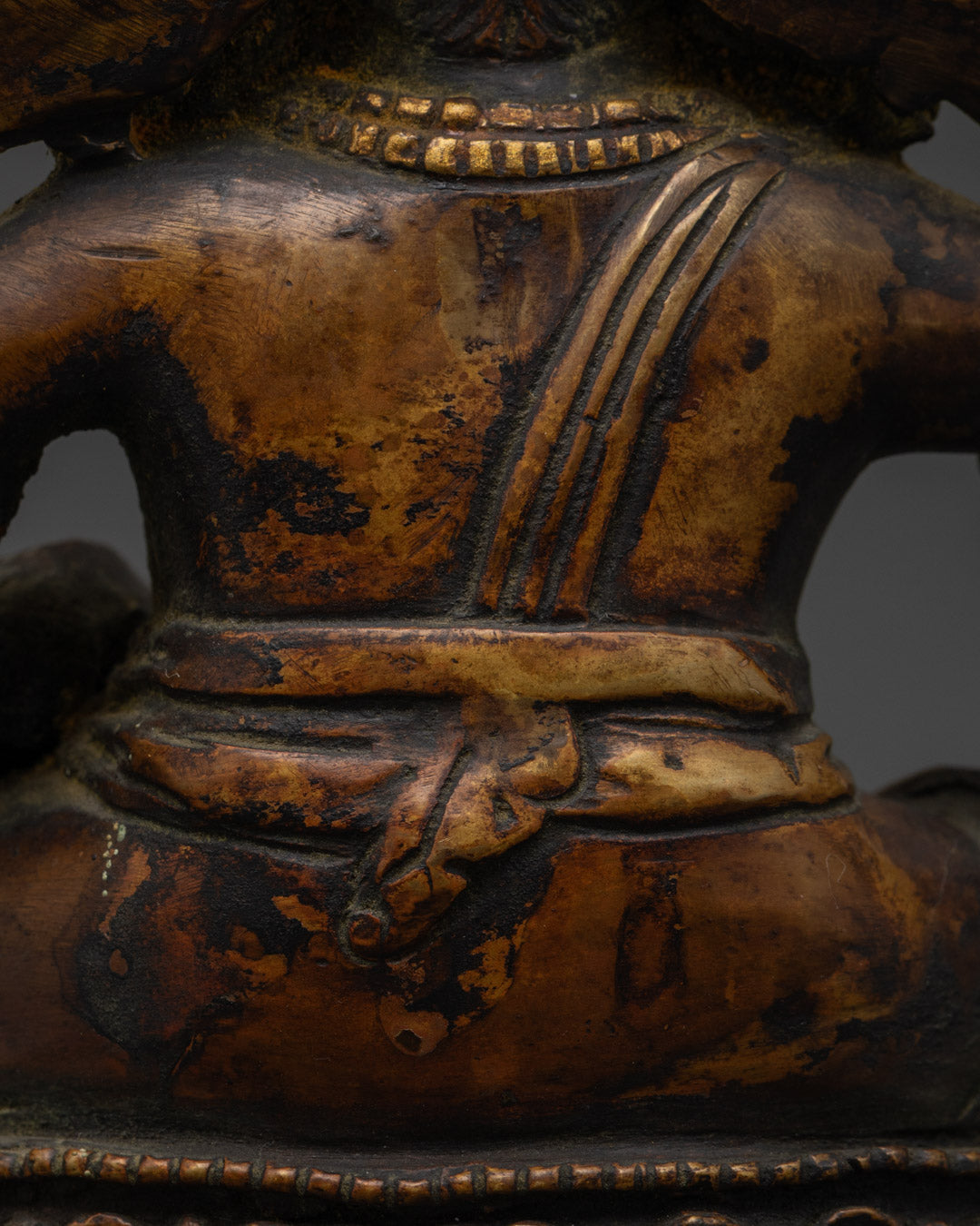 Tibetan Dzambhala Statue | Sacred Buddhist Idol for Money