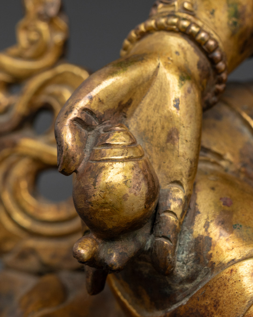 Dzambhala Buddhist Statue | Handcrafted Prosperity Deity