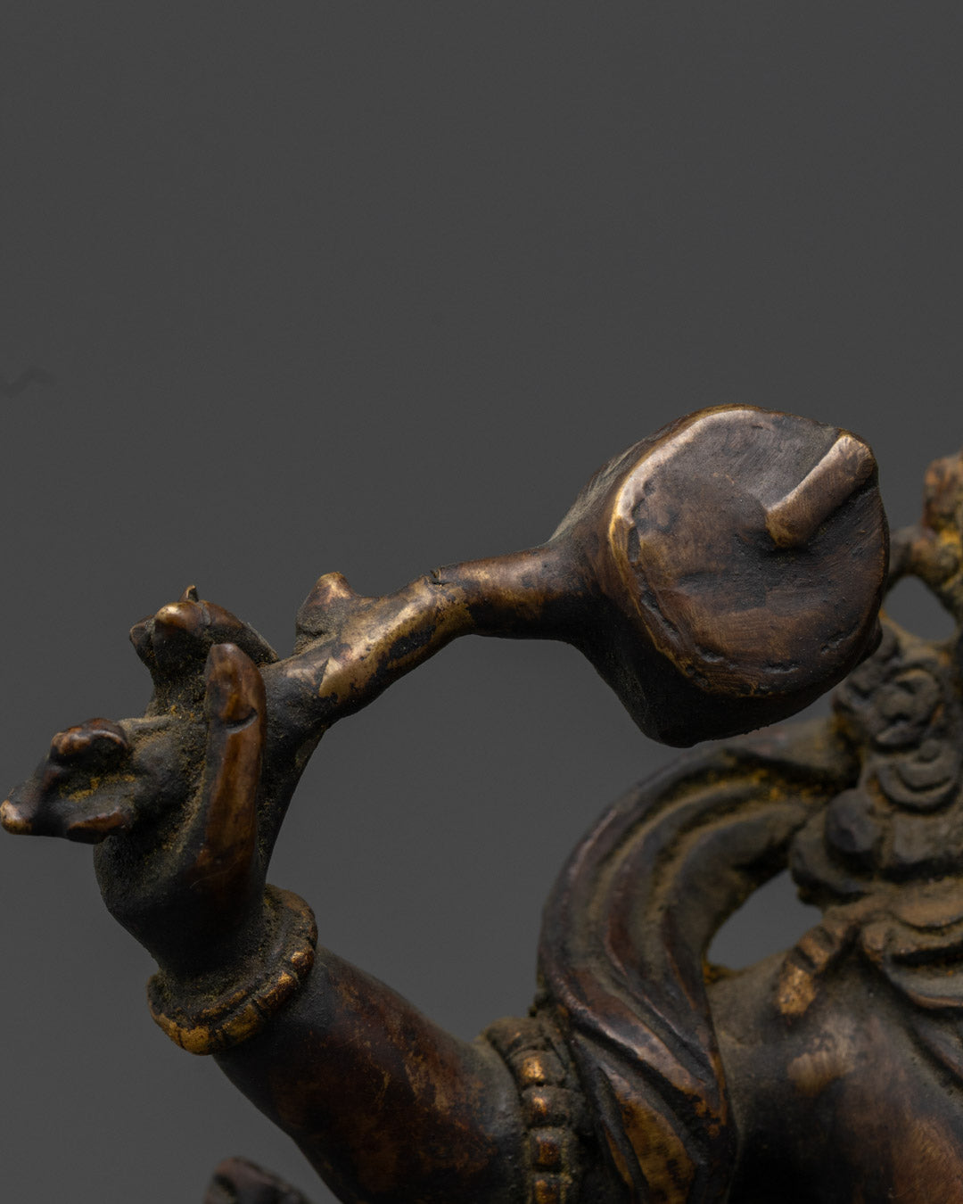 Tibetan Dzambhala Statue | Sacred Buddhist Idol for Money