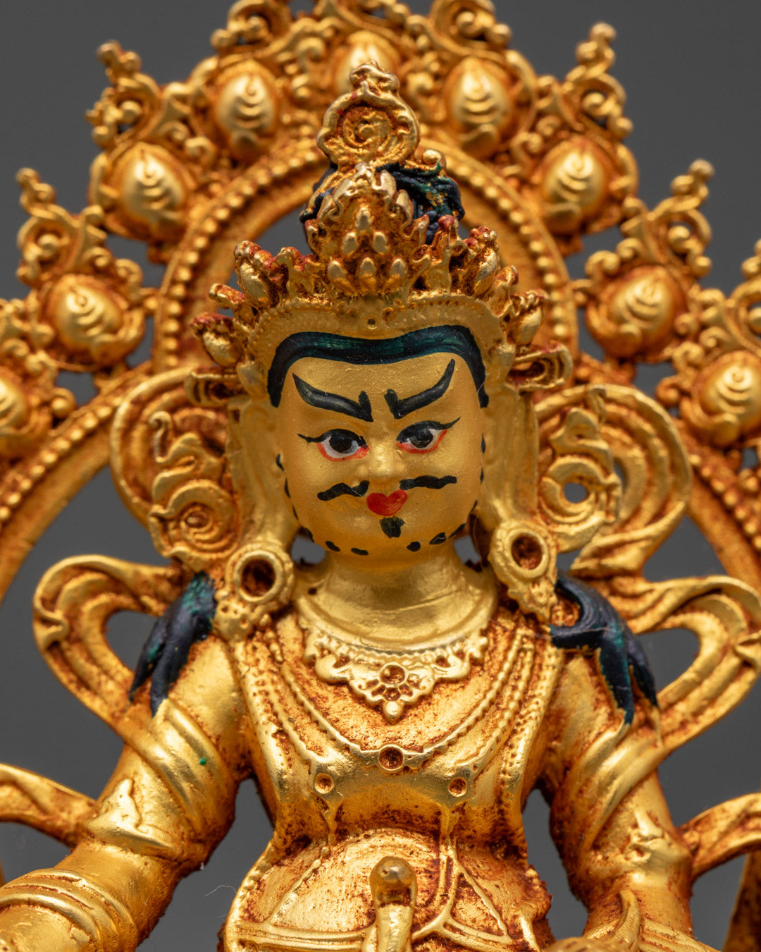 Buddhist Dzambhala Statue | The Tibetan God of Wealth
