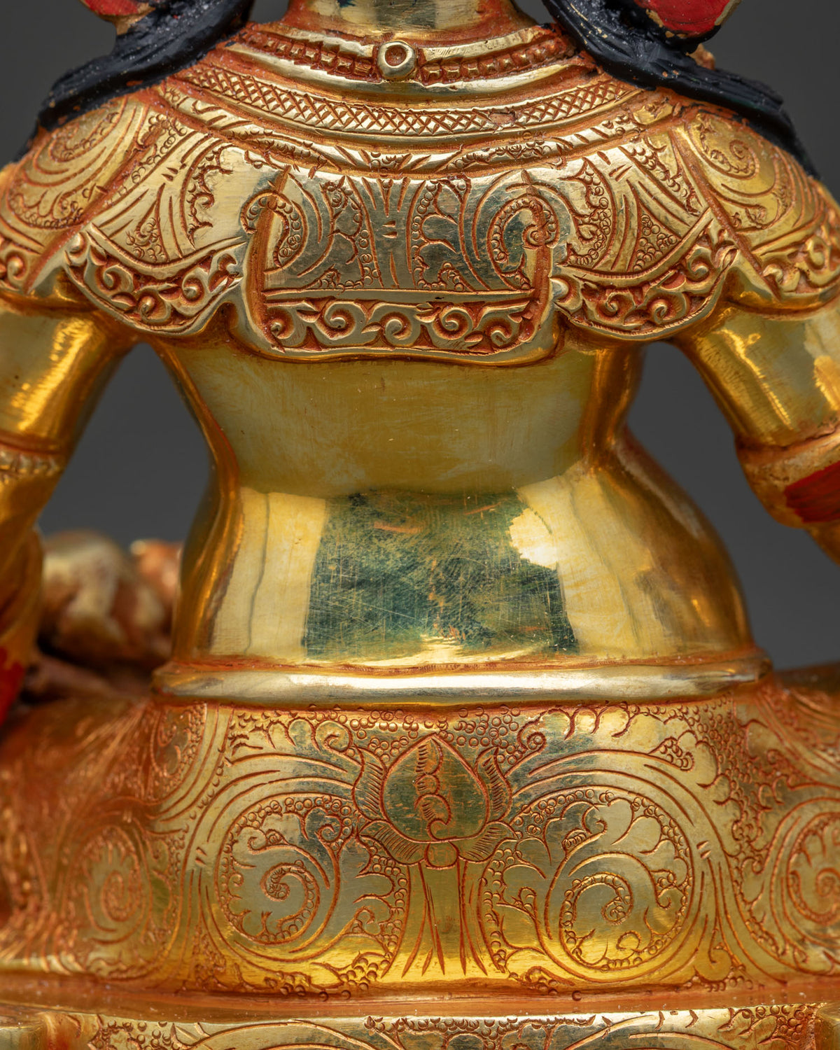 Dzambhala Statue from Nepal | Handcrafted Buddhist Wealth Deity
