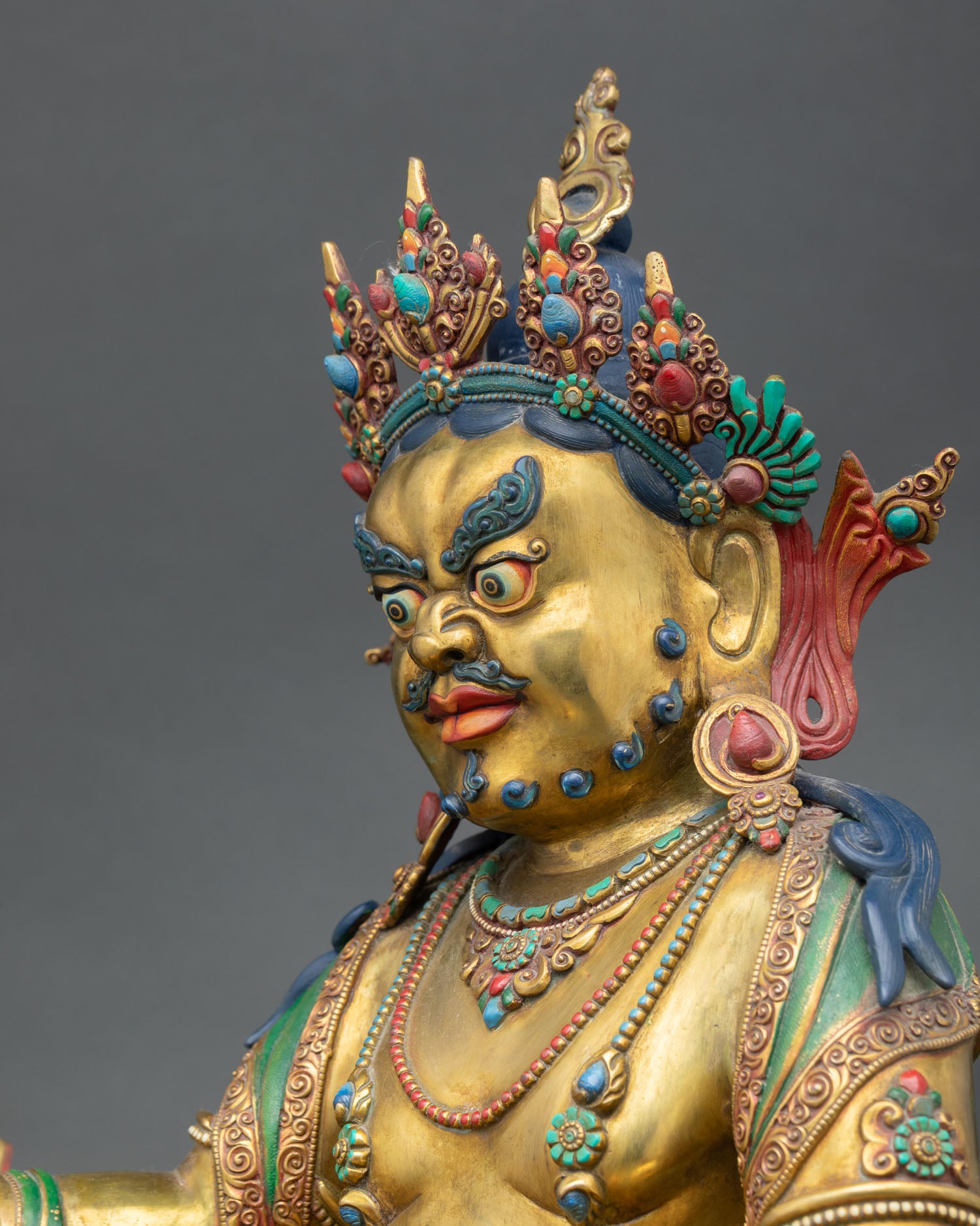 Tibetan Dzambhala Sculpture | Handcrafted in Nepal