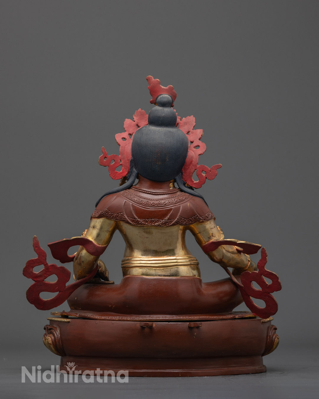 Handcarved Jambhala Kubera Statue | Nepal Artwork
