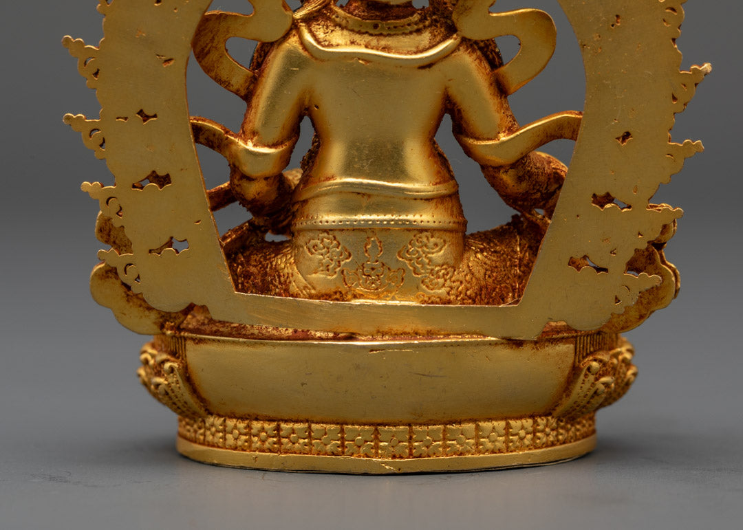 Buddhist Dzambhala Statue | The Tibetan God of Wealth