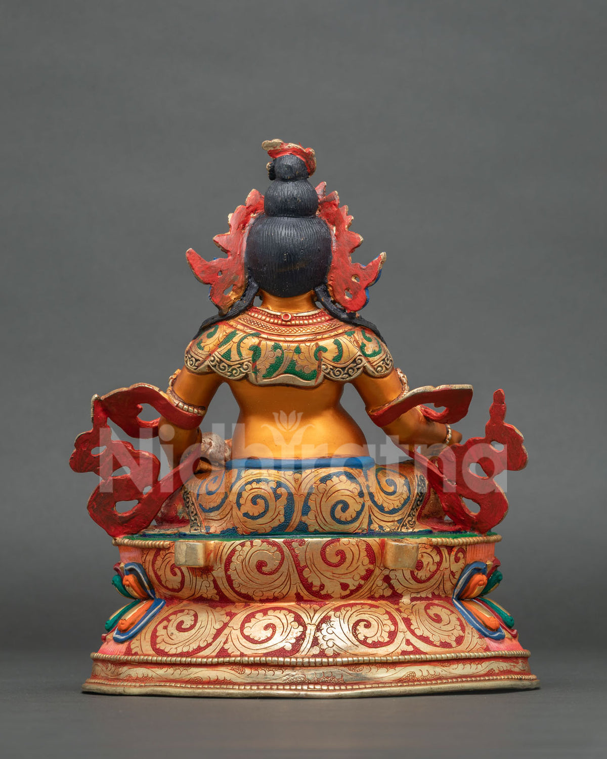 Buddhist Dzambhala Statue | Traditional Sacred Sculpture