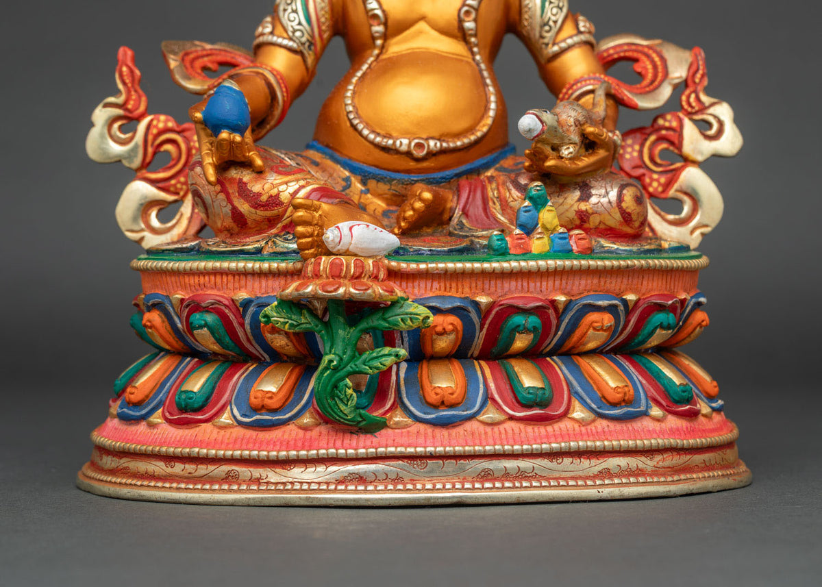 Buddhist Dzambhala Statue | Traditional Sacred Sculpture