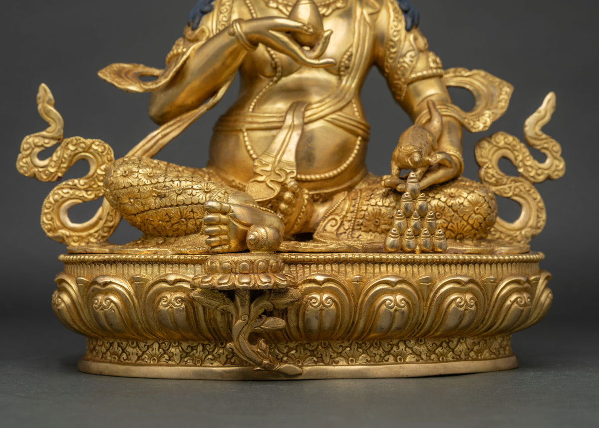 Dzambhala Copper Statue | Journey Toward Material & Spiritual Richness