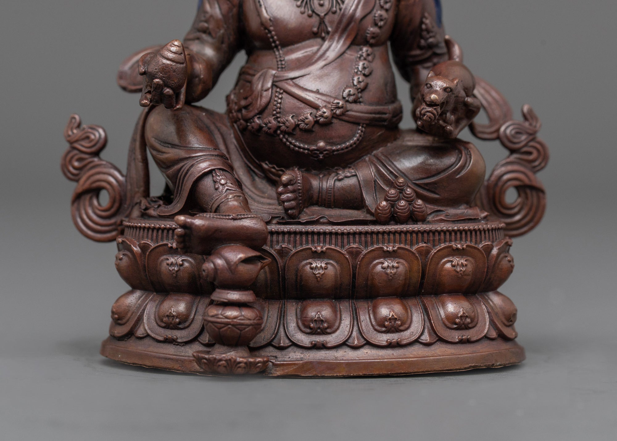 Machine-Made Dzambhala Statue | Ideal for Wealth & Success Altars