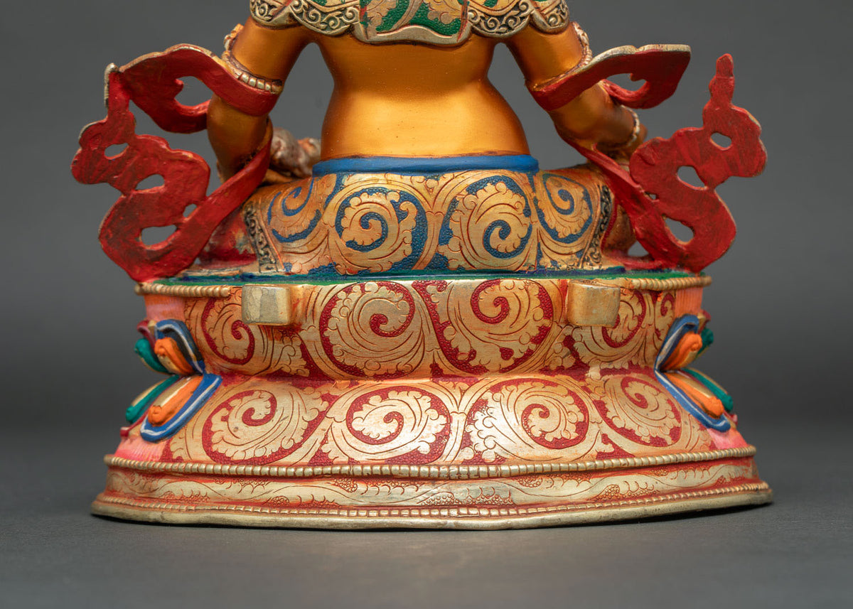 Buddhist Dzambhala Statue | Traditional Sacred Sculpture