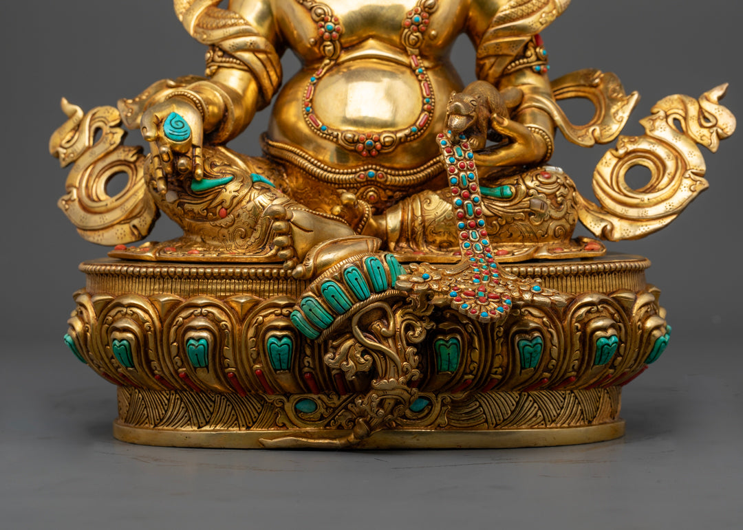 Buddhist Dzambhala Statue: Crafted for Wealth Attraction