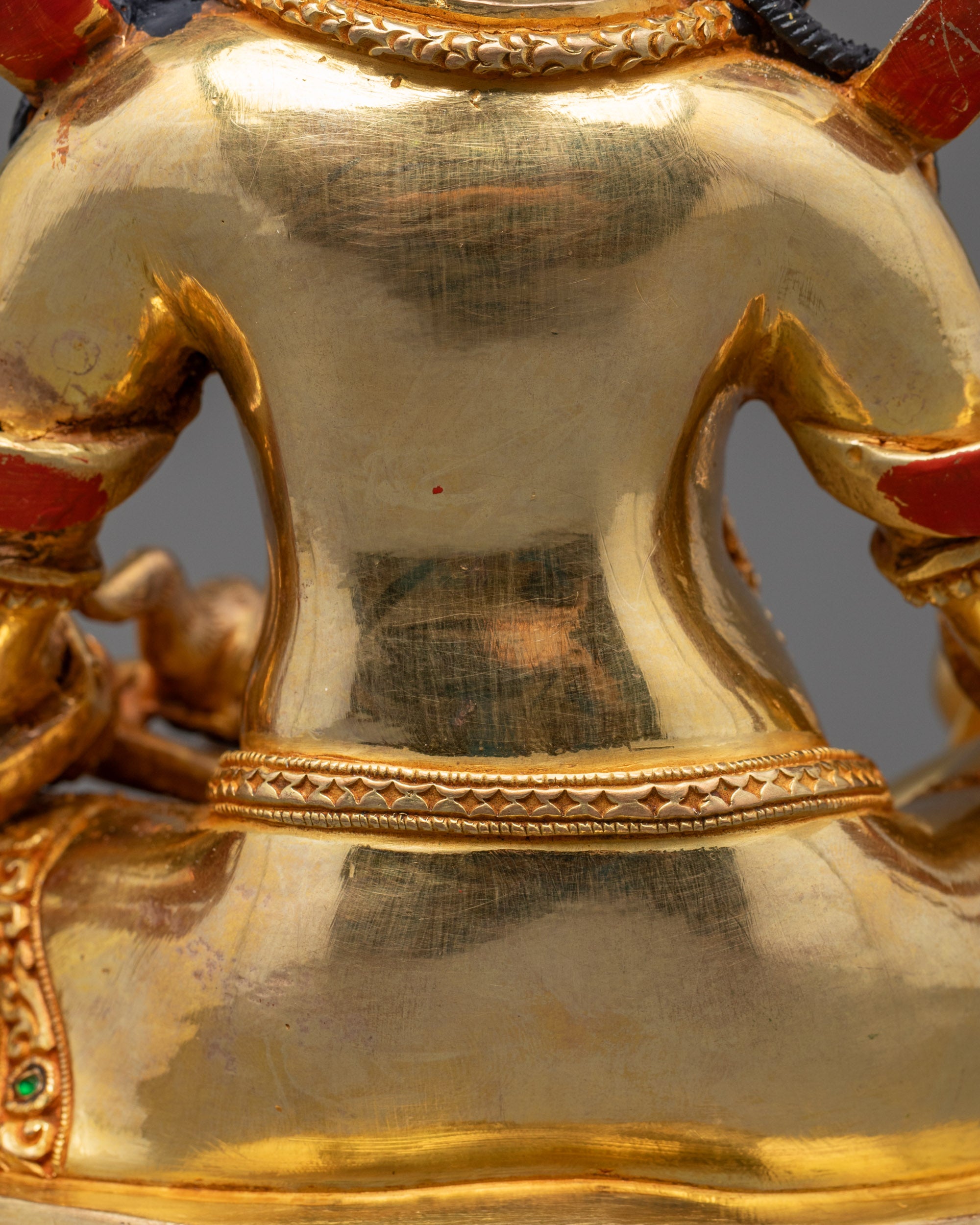 Traditional Jambhala (Dzambhala) Statue | Handmade Prosperity Idol