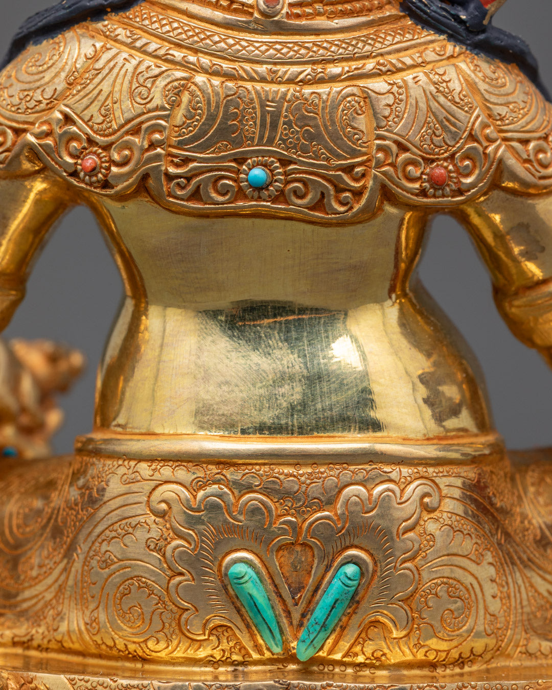 Diety of Wealth Dzambhala Sculpture | Traditional Tibetan Art