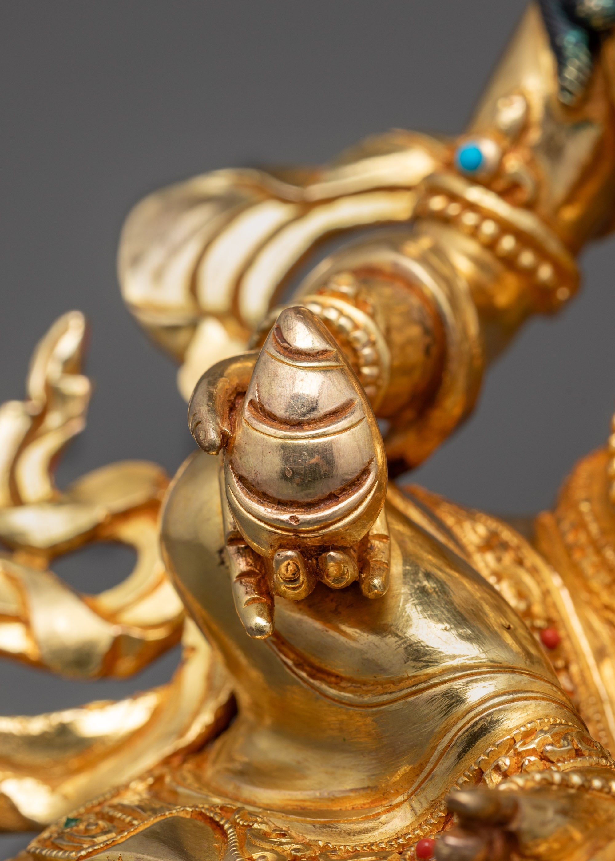 Traditional Jambhala (Dzambhala) Statue | Handmade Prosperity Idol