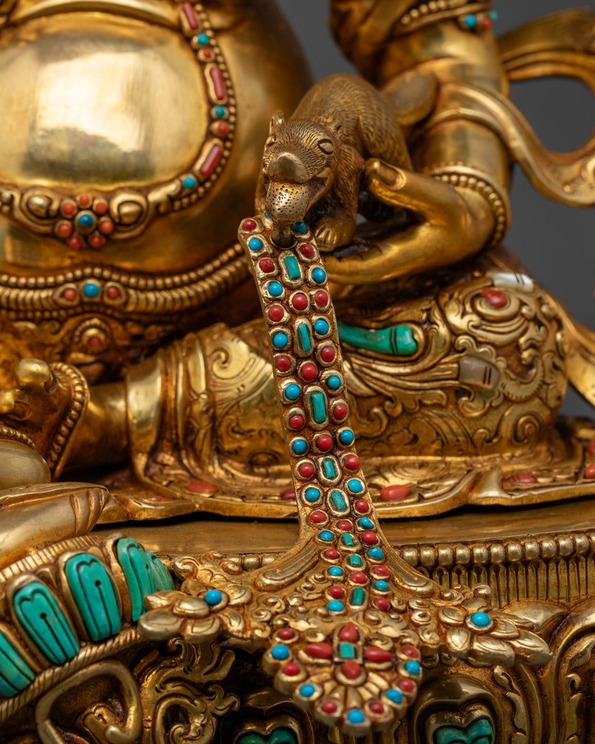 Buddhist Dzambhala Statue: Crafted for Wealth Attraction