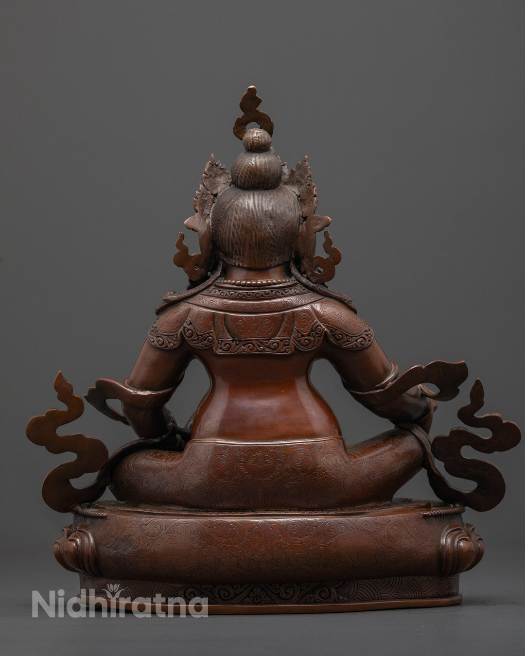 Tibetan Dzambhala Statue | Buddhist Wealth Deity