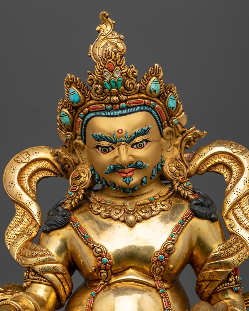 Buddhist Dzambhala Statue: Crafted for Wealth Attraction