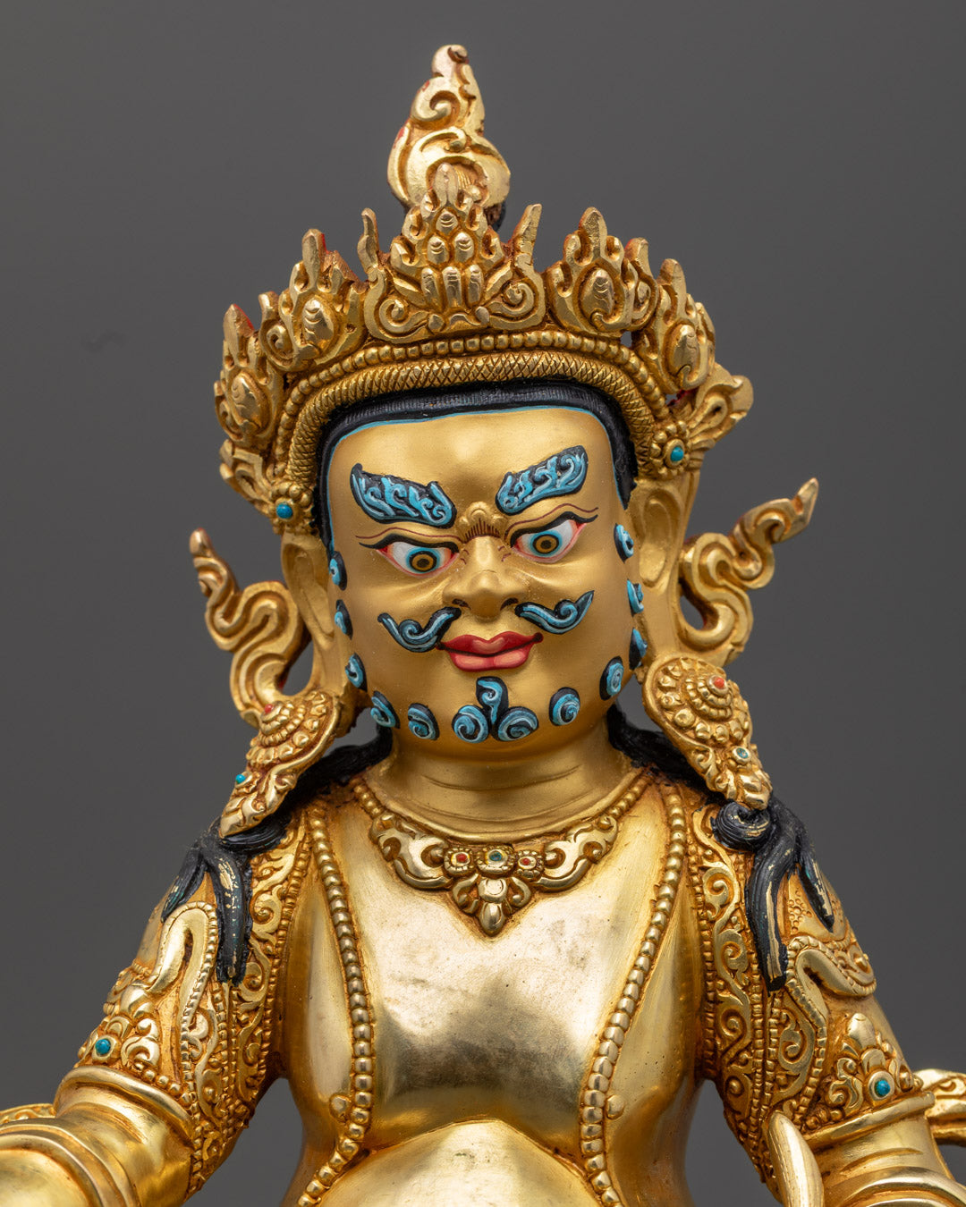 Dzambhala Statue | White god of Wealth