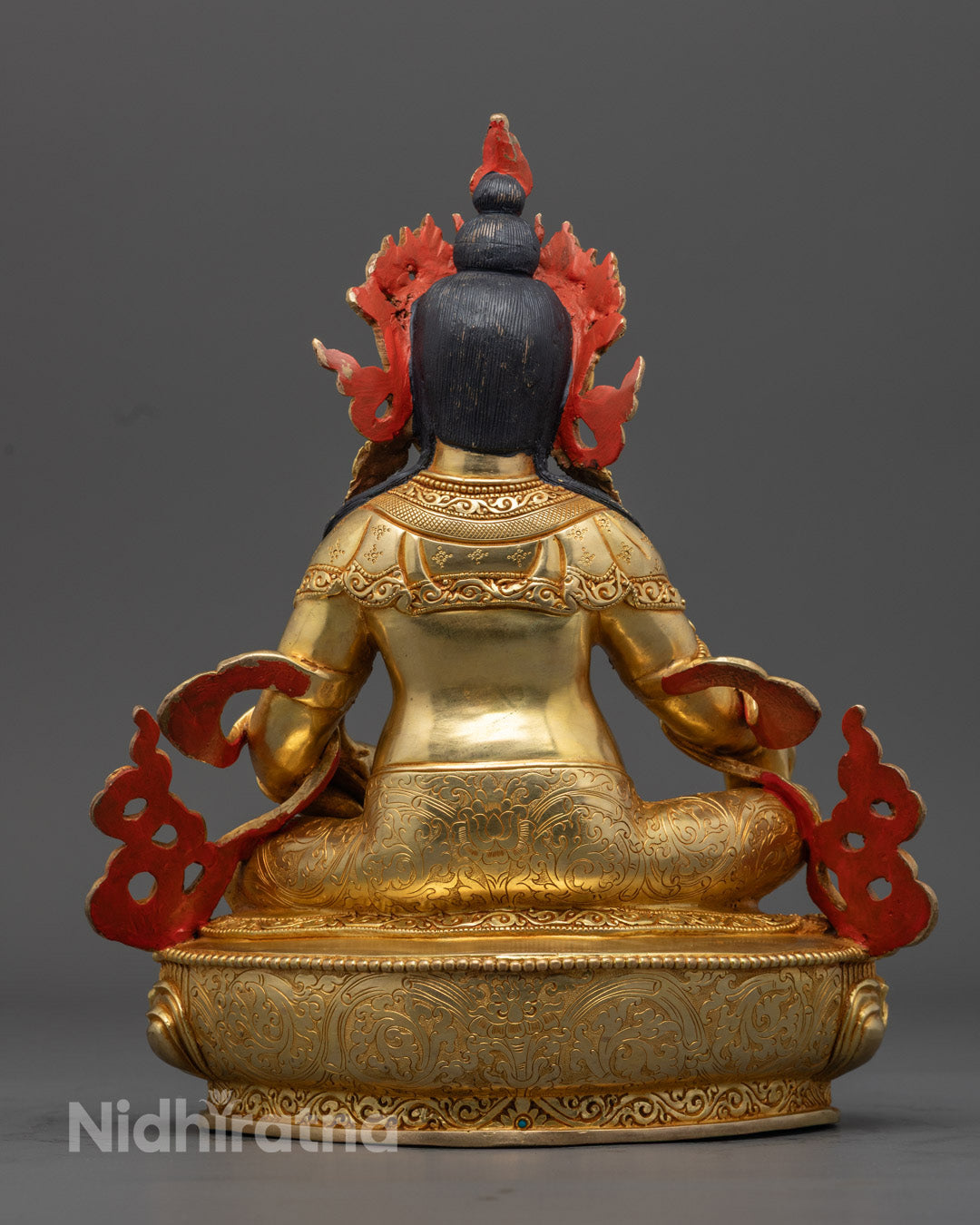 Dzambhala Statue | White god of Wealth