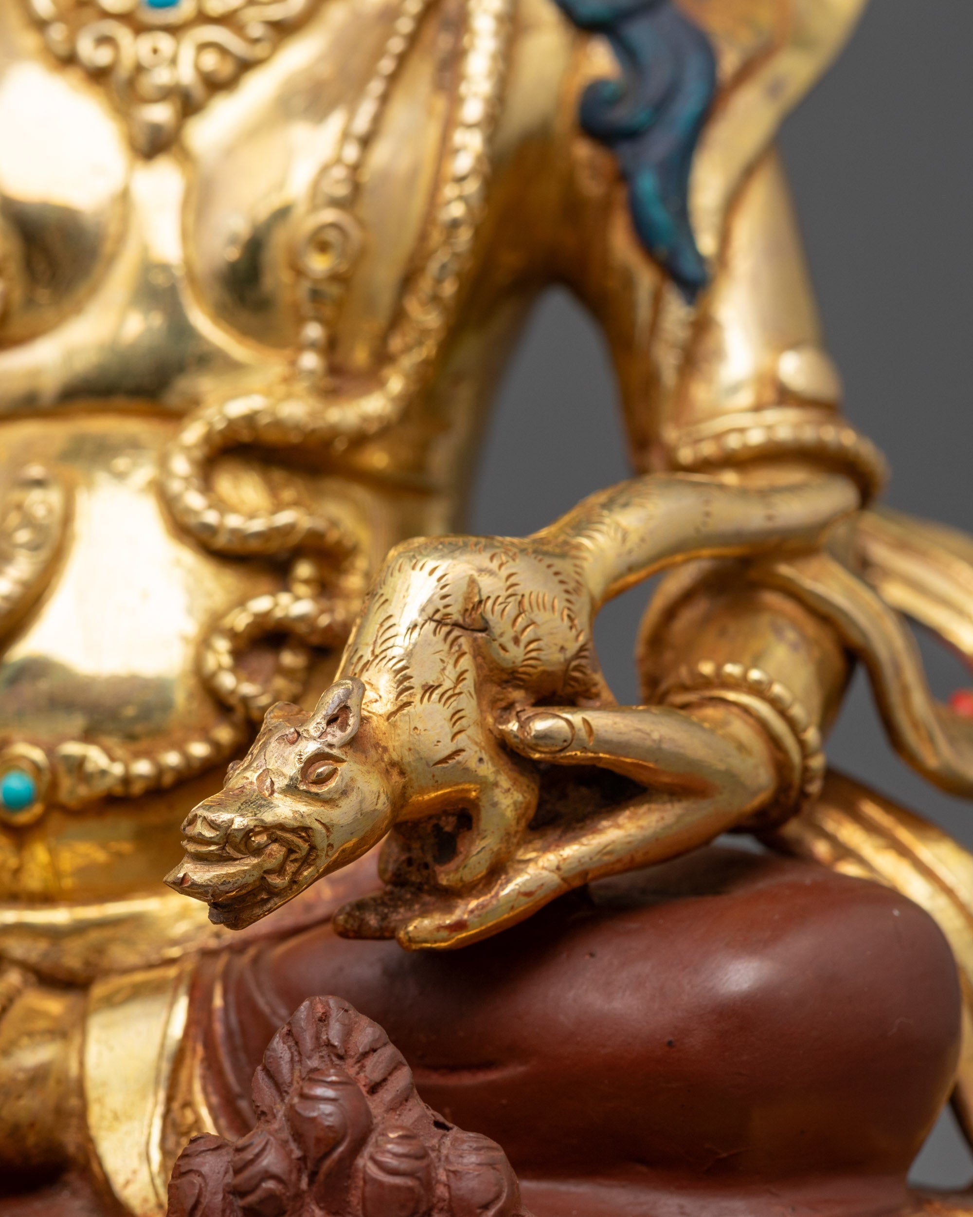 God of Wealth Dzambhala Statue | Wealth Attractor Sculpture