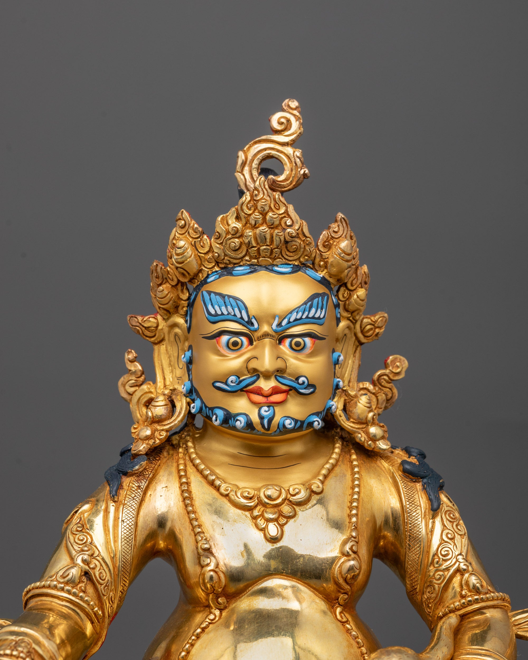 Dzambhala Statue | Prosperity God Hand-Carved in Nepal