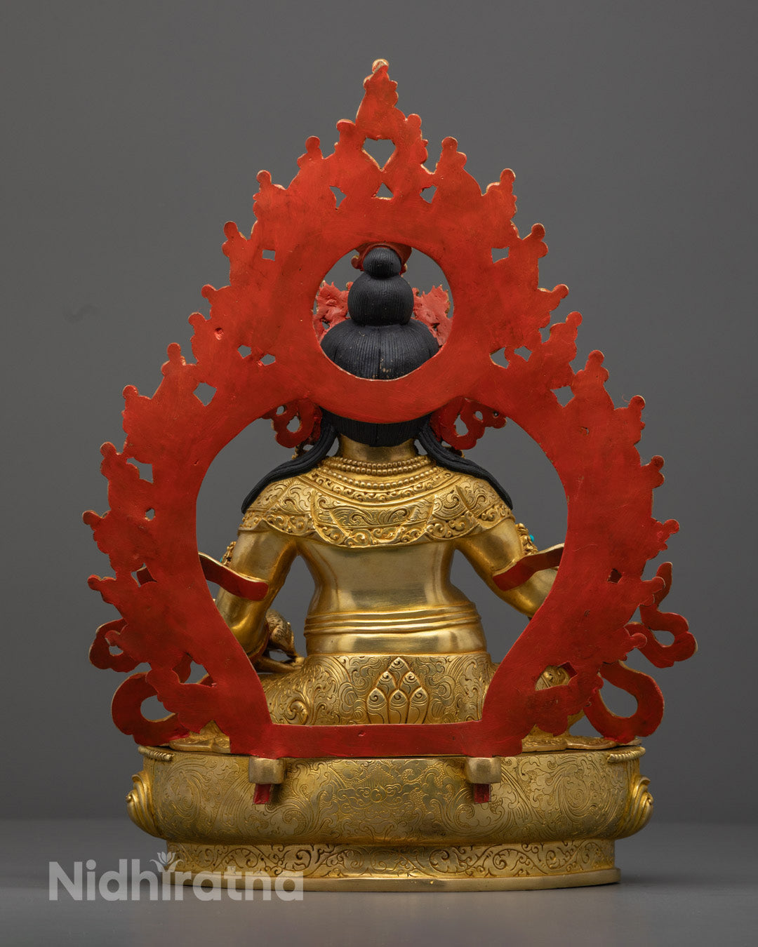 Sacred Dzambhala Wealth Deity Statue
