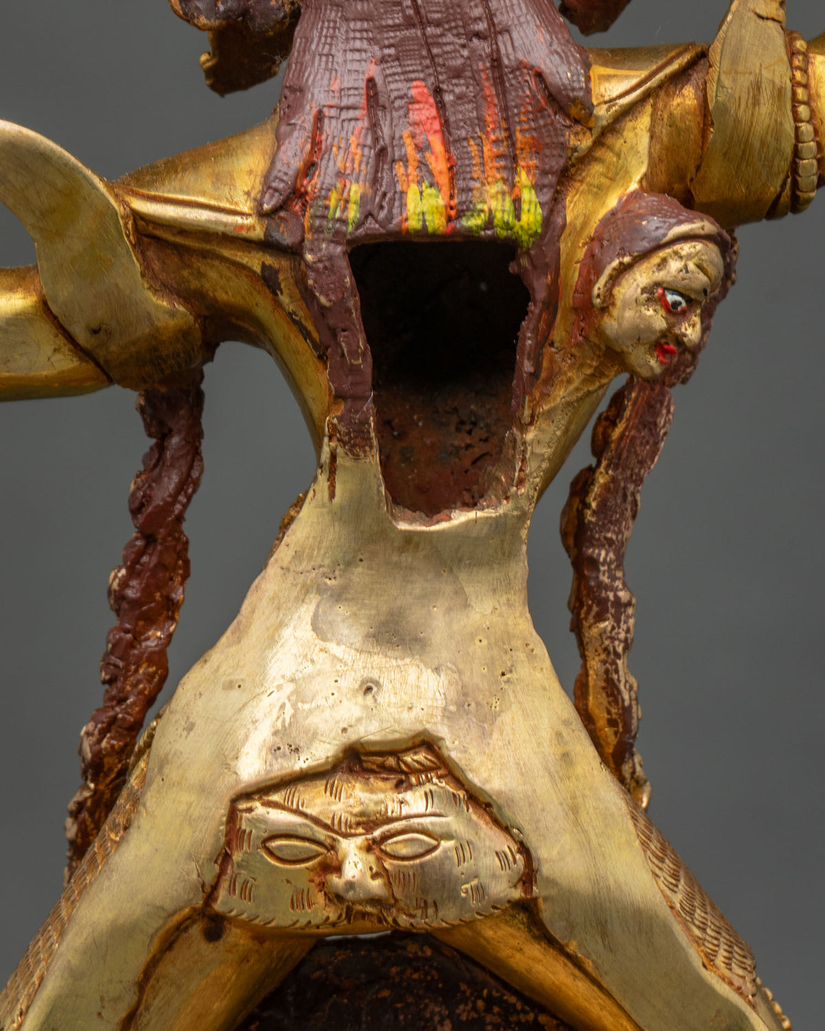 Authentic Ekajati Copper Statue – One-Eyed Tantric Protectress