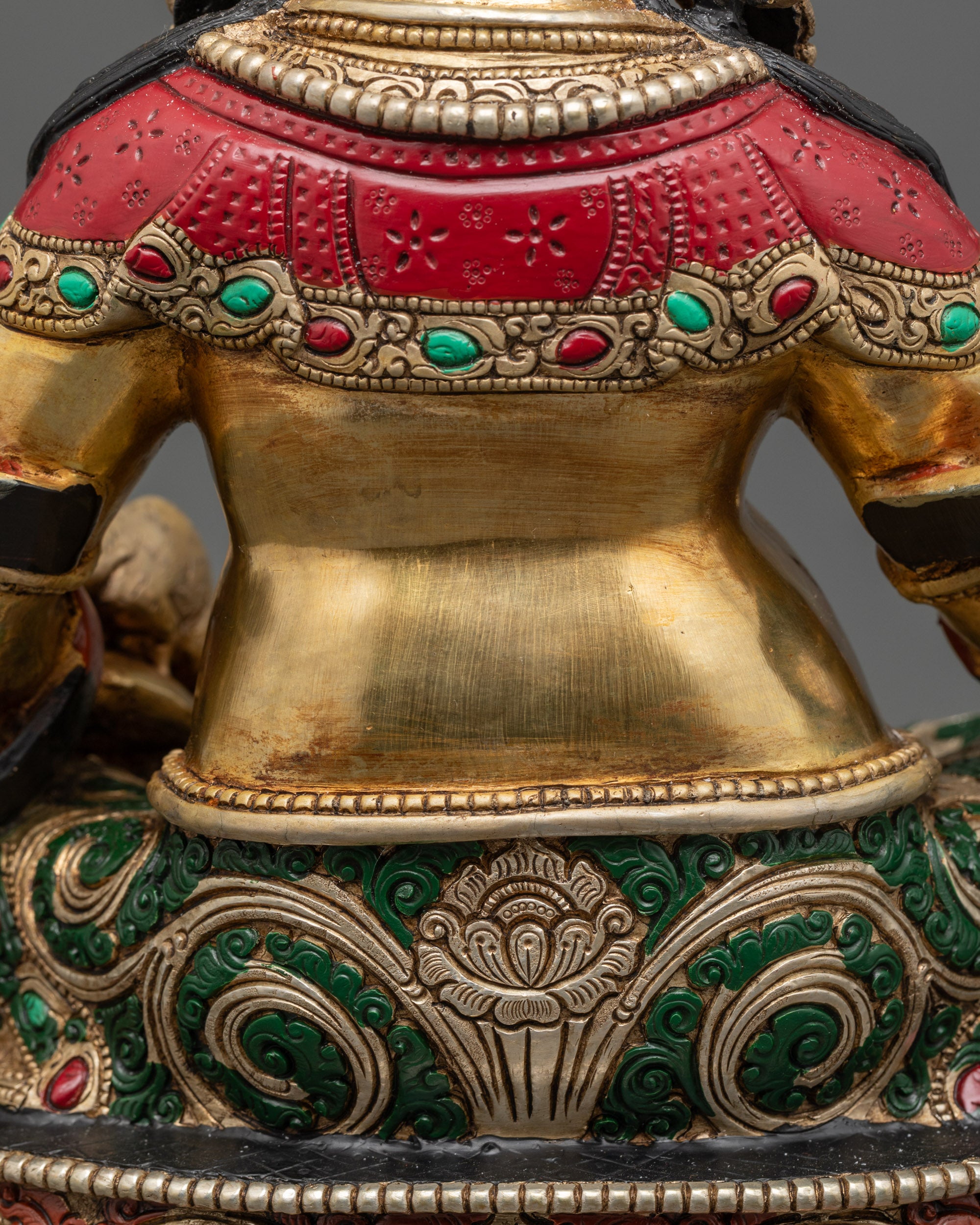 Exquisite Dzambhala Statue | Wealth Blessing Buddhist Sculpture