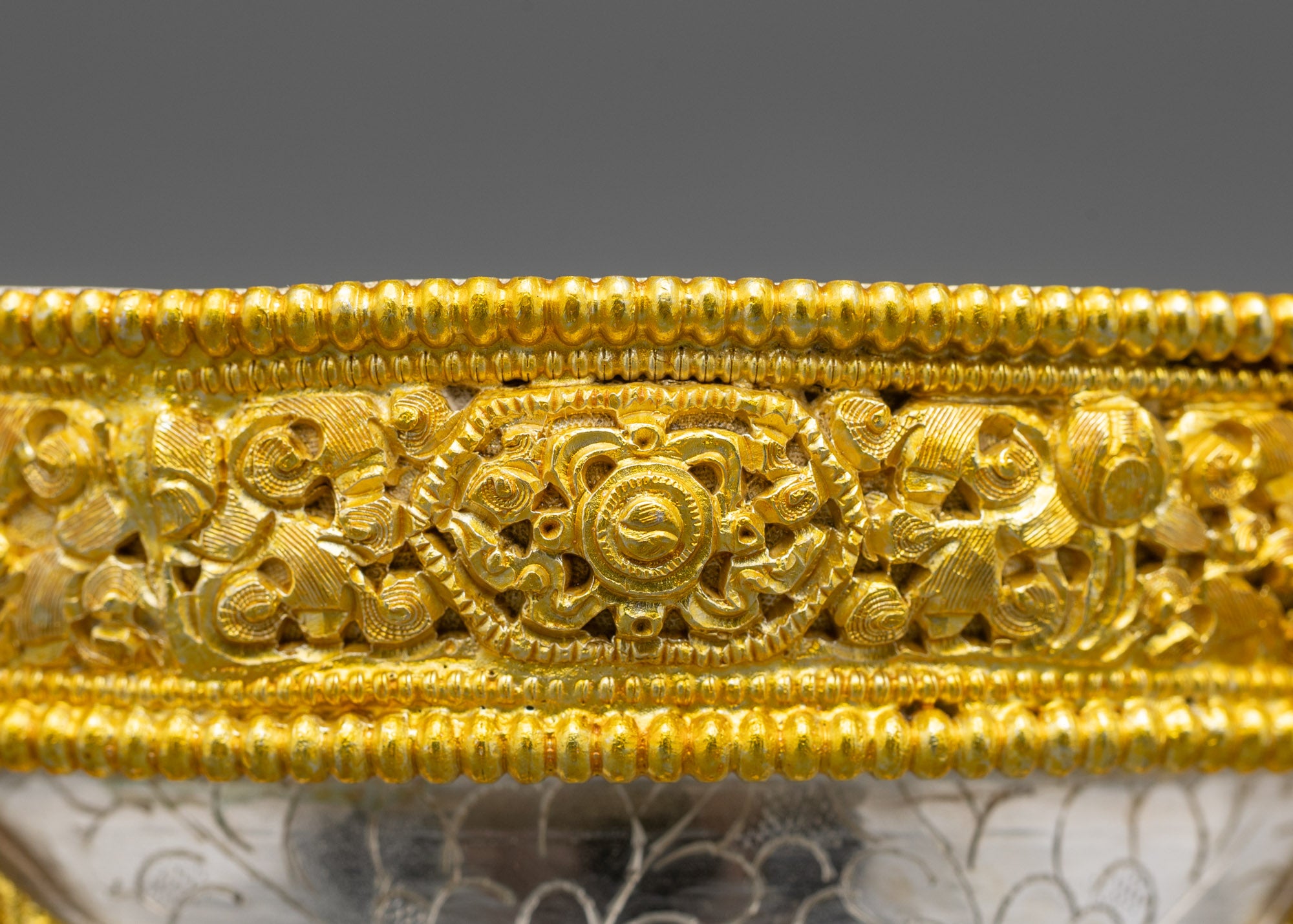 Sacred Water Offering Bowl | Traditional Tibetan Ritual Accessory