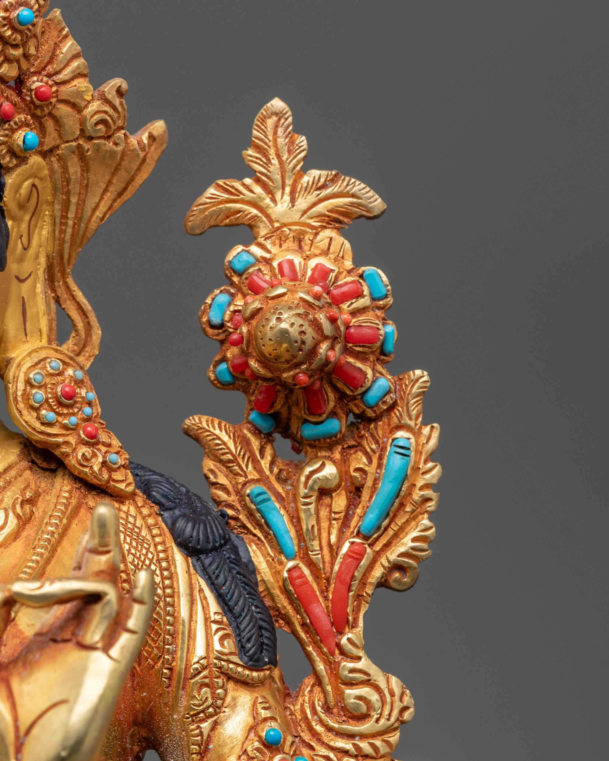Jetsun Drolma Statue | Nepalese Hand-Carved Goddess of Protection