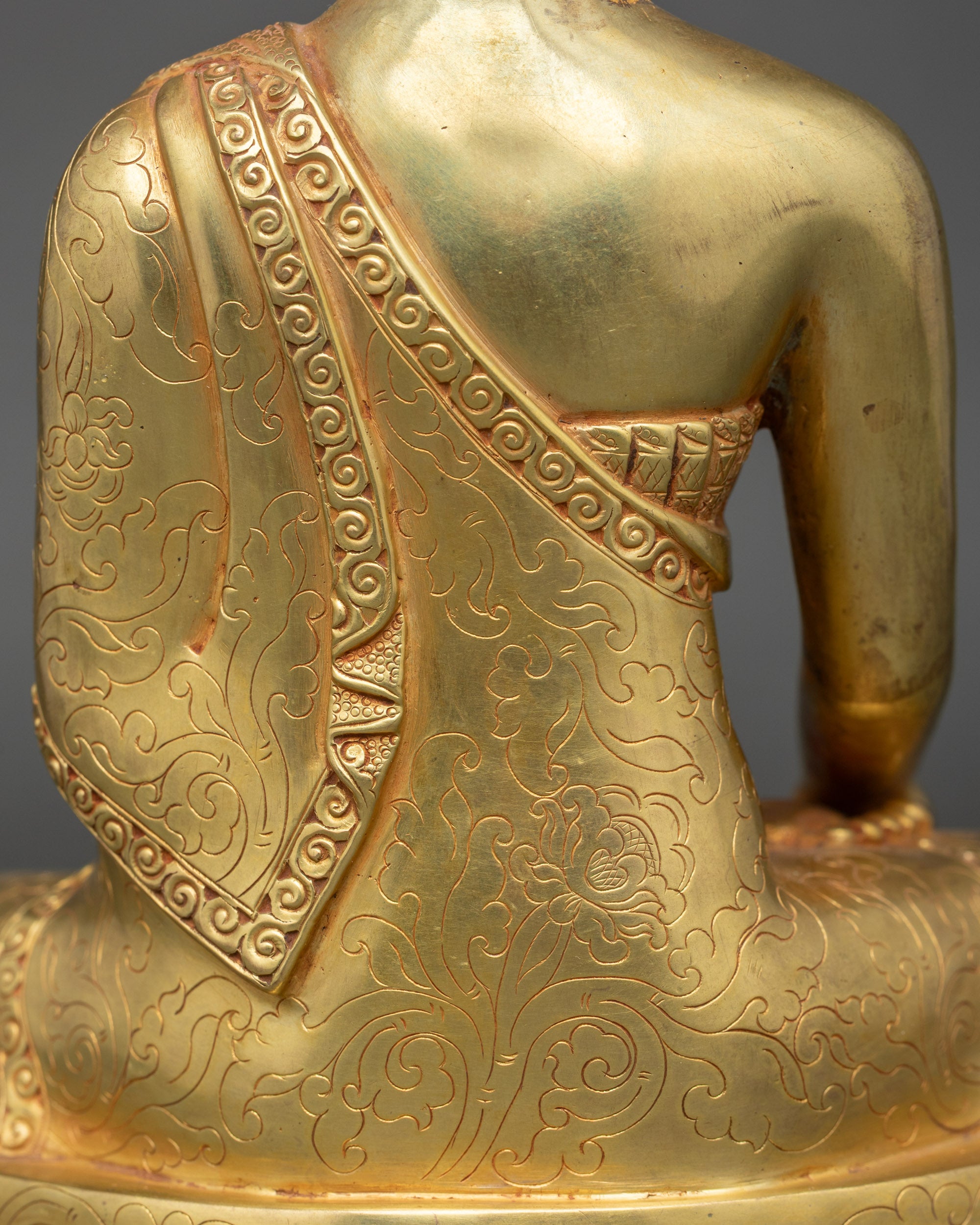 Shakyamuni Buddha Meditation Statue | Tibetan Buddhist Artwork