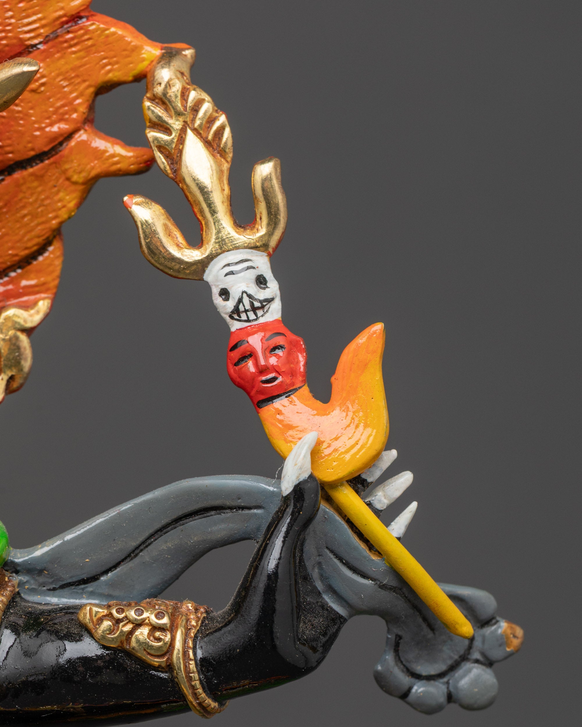 Six Armed Mahakala Statue