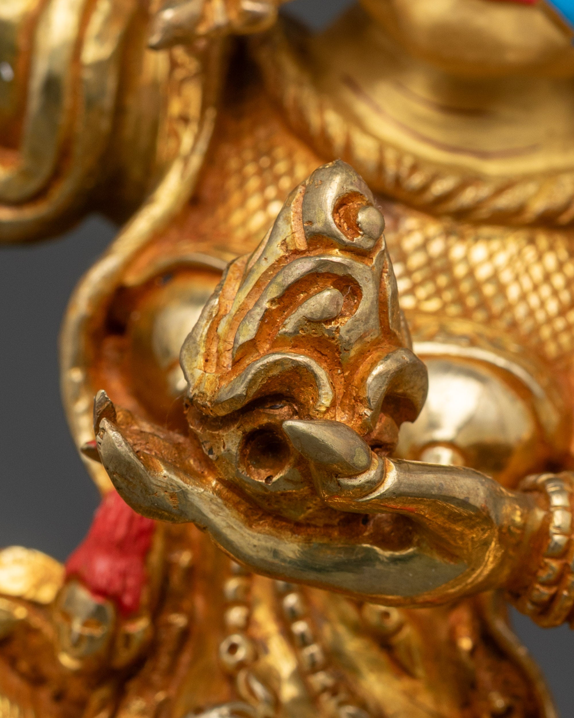 Palden Lhamo Copper Statue | Traditional Tibetan Craftsmanship