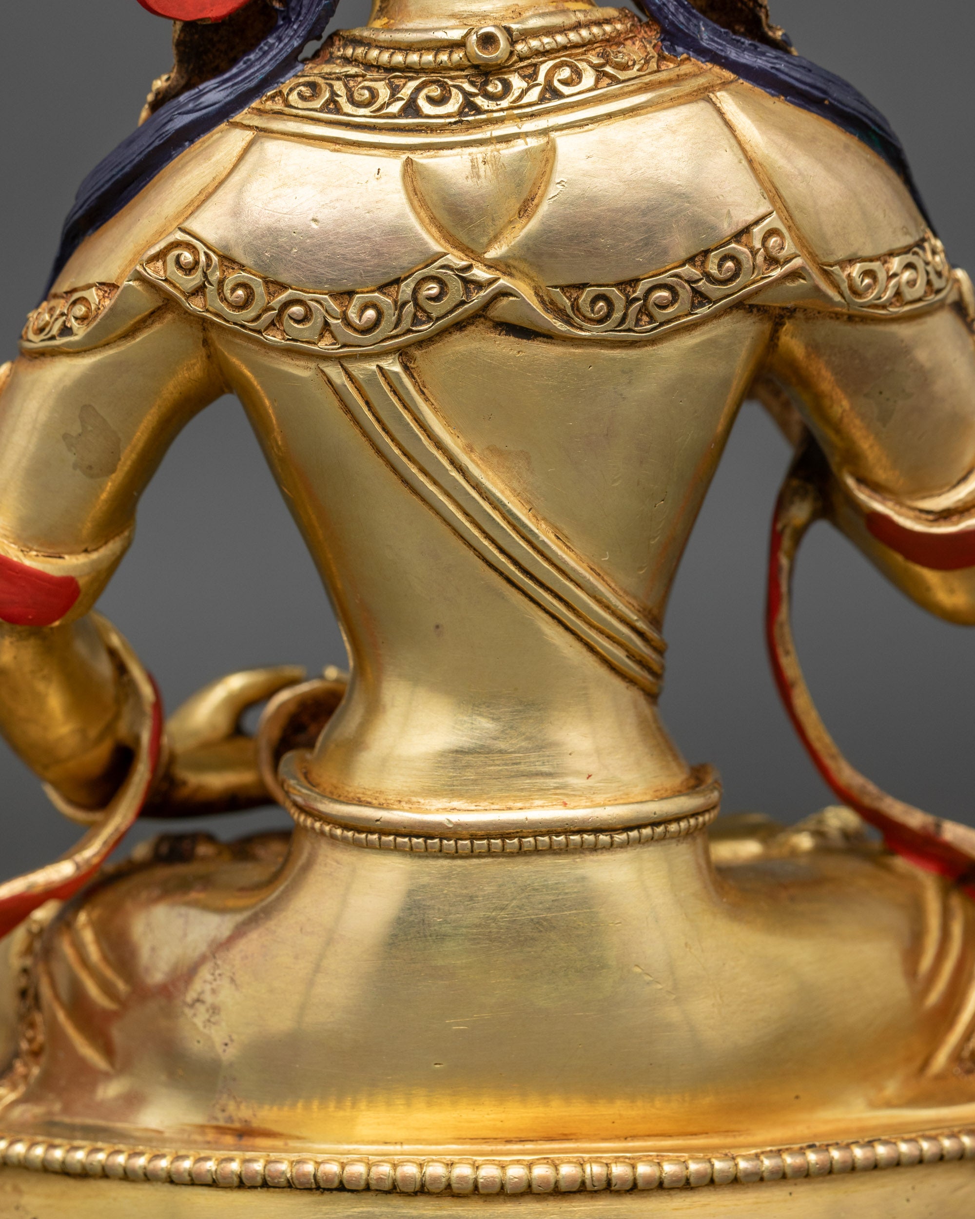 Handcrafted Vajrasattva Statue | Buddhist Purification Deity Sculpture