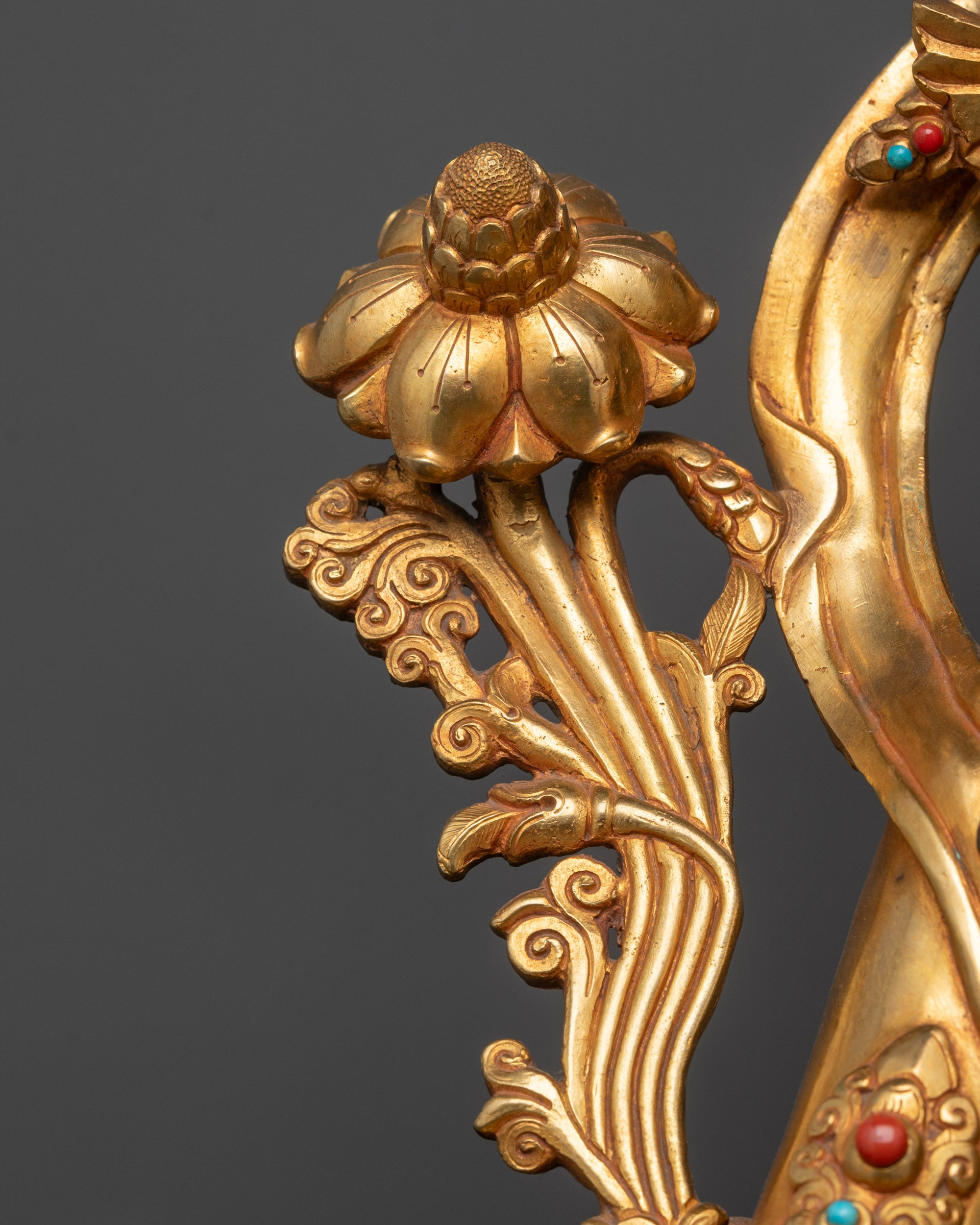 Peaceful Green Tara Statue | Handcrafted Tibetan Goddess for Home Decor