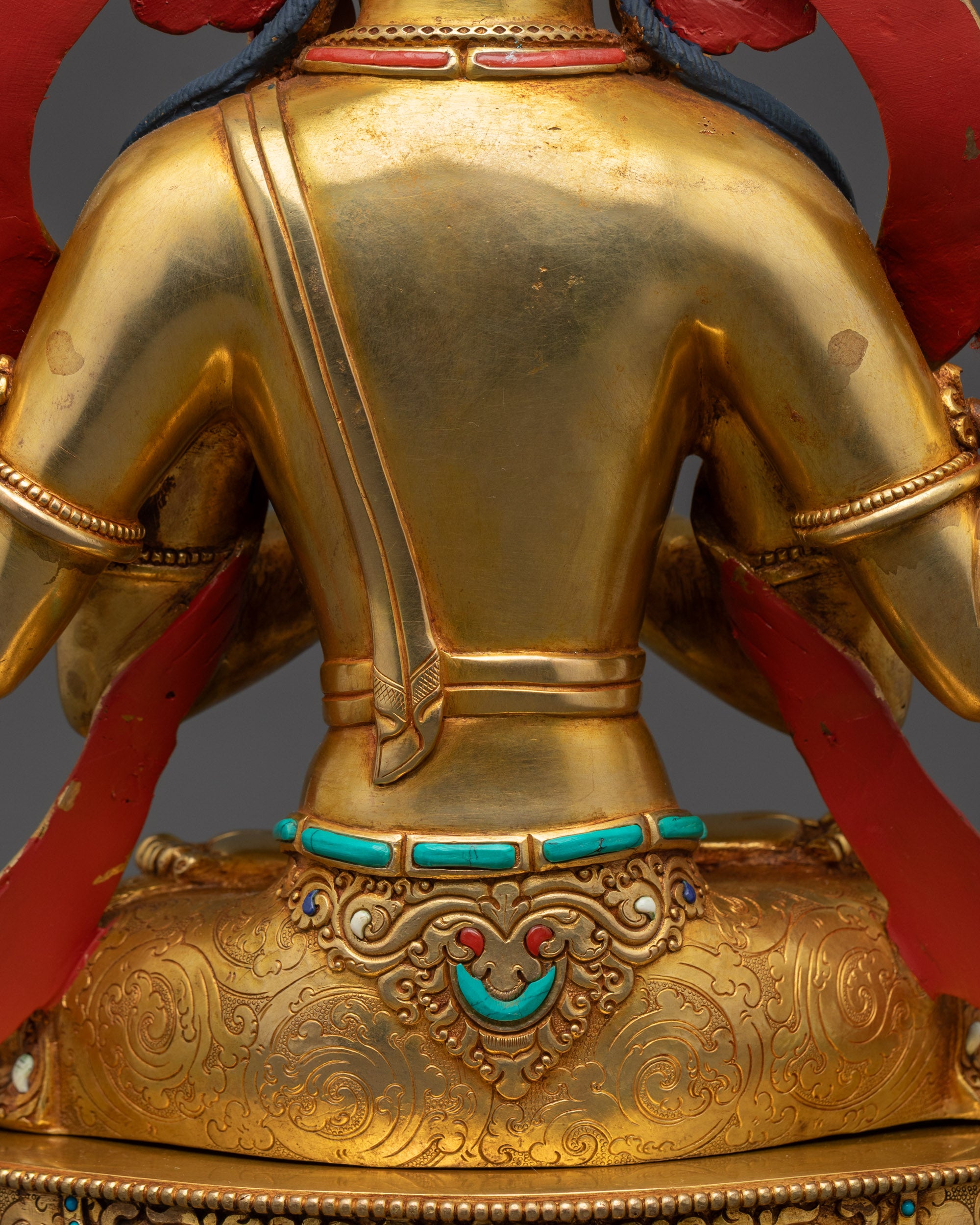 Premium Chenrezig Statue | Exquisite Tibetan Bodhisattva Sculpture